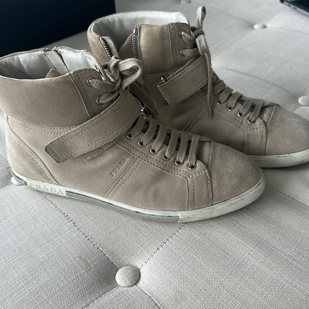 Prada Beige Sneakers